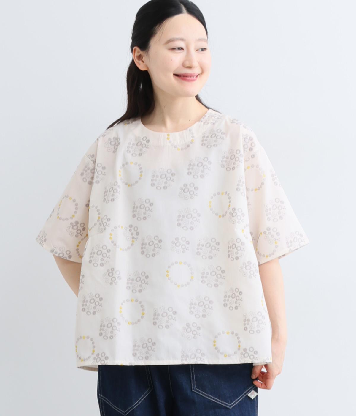 ito様 オーダー 花ドット刺繍プルオーバーブラウス｜Emago（イマゴ）の商品詳細