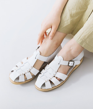 グルカサンダル(ホワイト-M)