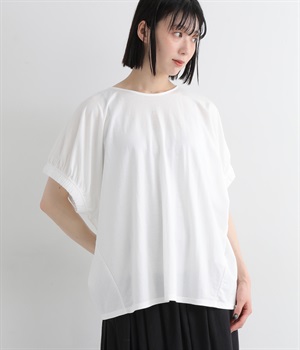 鹿の子ドルマンプルオーバー(オフ-ONESIZE)