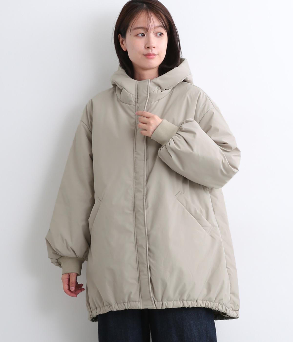 防水フードモンスターコート(グレージュ-F)