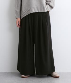 タックバギーパンツ(ブラック-F)