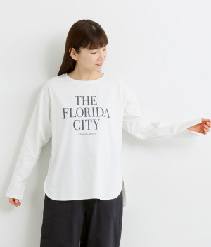 バイオ天竺フロリダロンT(オフ-ONESIZE)