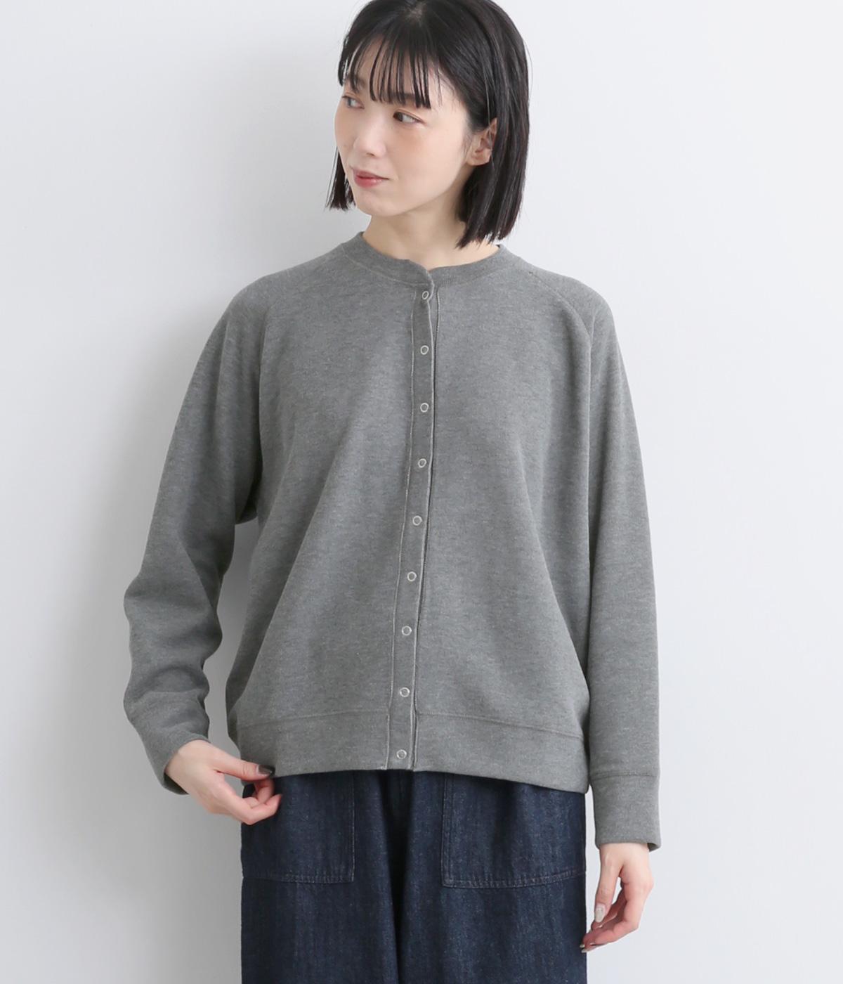 サカリバリングスナップカーディガン(グレー-F)