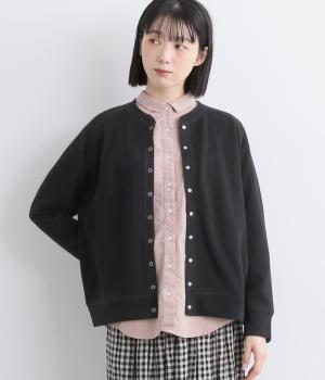 サカリバリングスナップカーディガン(ブラック-F)