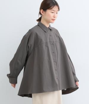 ウォッシュブロード立体テントチュニック