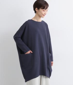 コクーンチュニック(ネイビー-F)