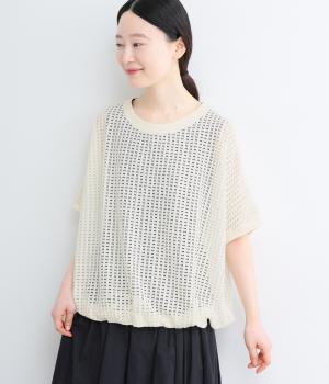 シアーラッセルメッシュプルオーバー