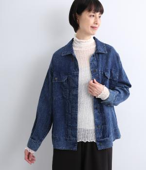 クシュクシュ長袖タートルプルオーバー(オフ-F)