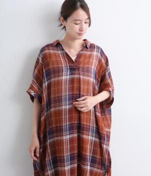 ボイルスキッパーワンピース(レッド-F)