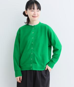 サカリバリングスナップカーディガン（グリーン・F）