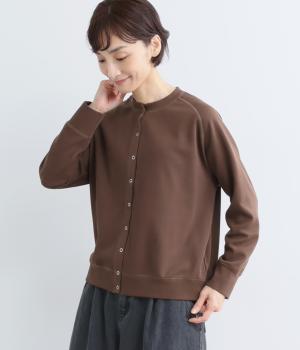 サカリバリングスナップカーディガン（ブラウン・F）