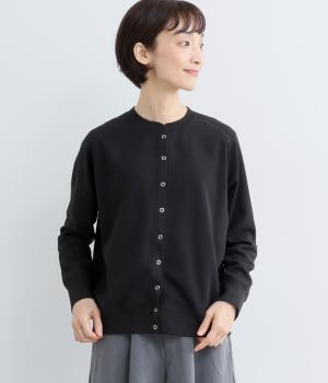 サカリバリングスナップカーディガン（クロ・F）