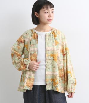 コットンモダールZipブルゾン