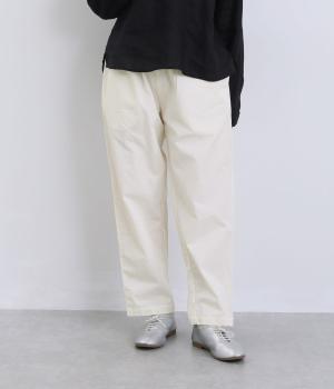 ツイルテーパードパンツ(ナチュラル-F)