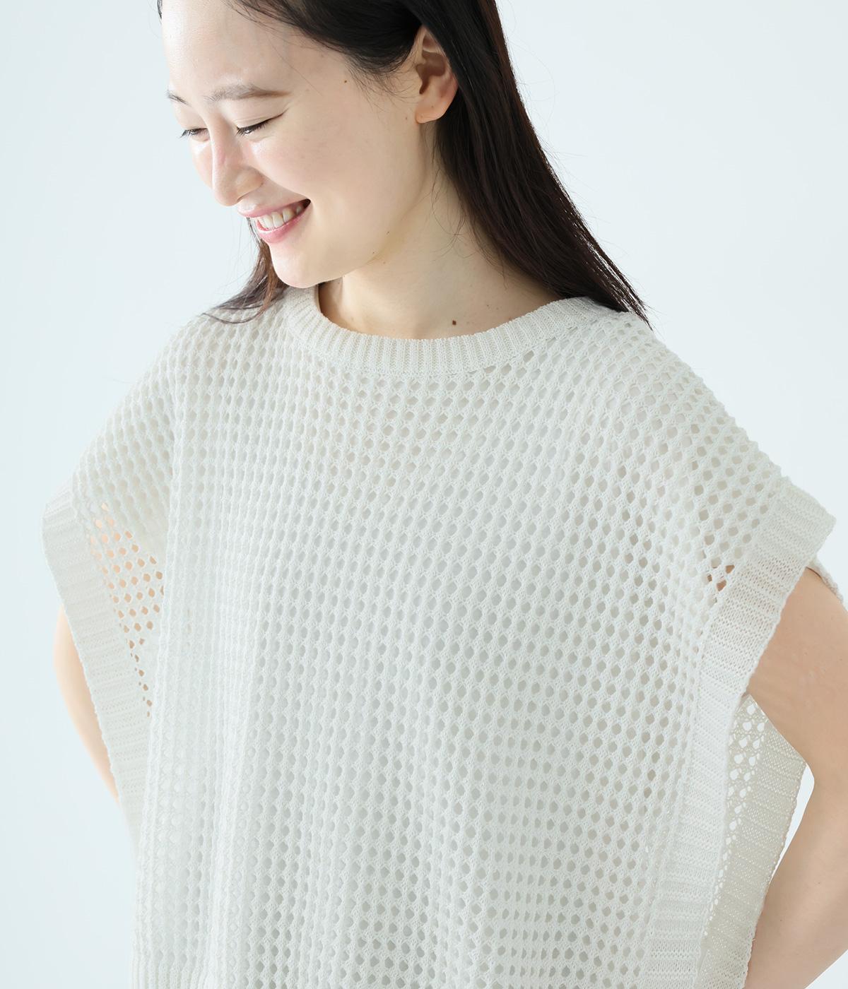 satou 25AW メランジ ニットベスト kn25011 sumi サイズ1 satou 25AW