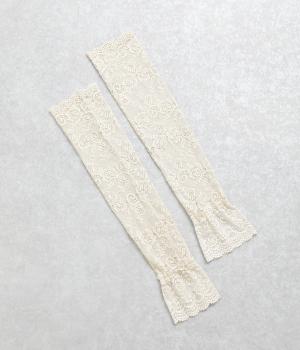 日除けアームカバー(ベージュ-F)