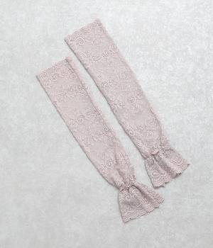 日除けアームカバー(ピンク-F)