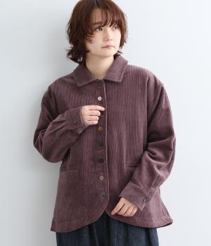 コーデュロイテーラージャケット（パープル・F）