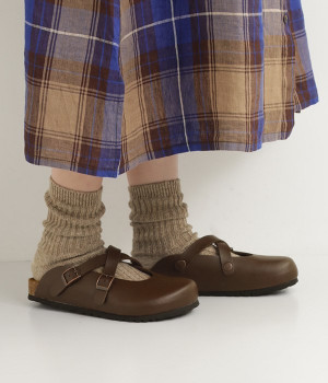 ダブルクロスベルトスリッポン/112シリーズ(ブラウン-35)