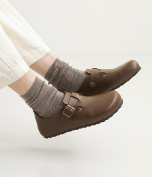 2WAYスリッポンシューズ/111シリーズ(ブラウン×ブラウン-35)