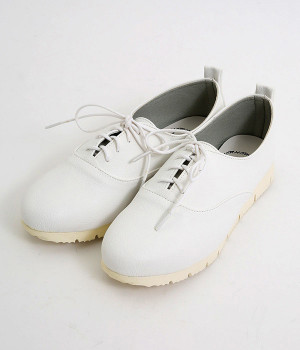レースアップシューズ(ホワイト-230)