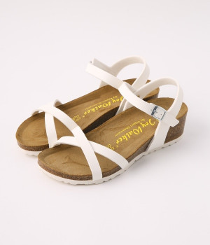 クロスヒールサンダル(ホワイト-35)