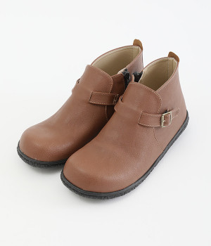 ベルトショートブーツ(コーヒー-230)