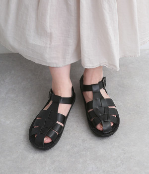 グルカサンダル(ブラック-230)