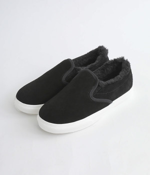 Wilder　ボアスニーカー(ブラック-6)