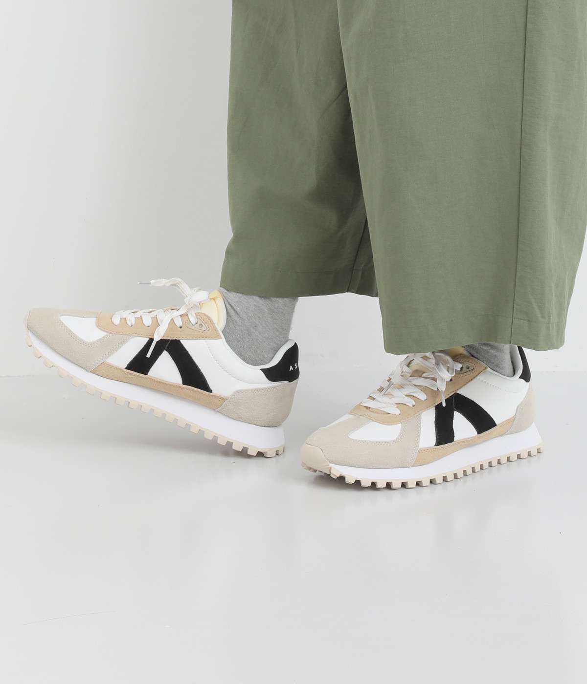 GATE classic(WHITE/TAN/BLACK-36)