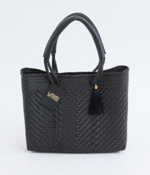 メルカドバッグ SMALL HANDLE LOW(BLACK-F)