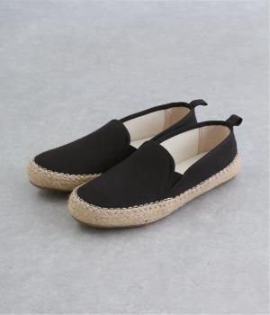 GUM ORGANIC スリッポンシューズ(ブラック-230)