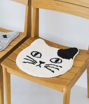 Matsuo Miyuki Cat Mat(Ivory-ONESIZE)