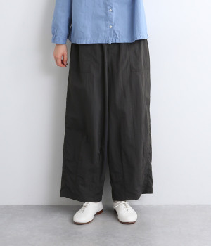 撥水ナイロンベイカーパンツ(チャコール-ONESIZE)