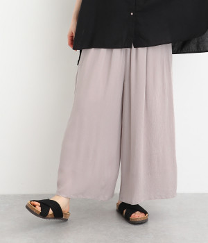 レーヨンクレープタックスカーチョ(ライトグレー-ONESIZE)