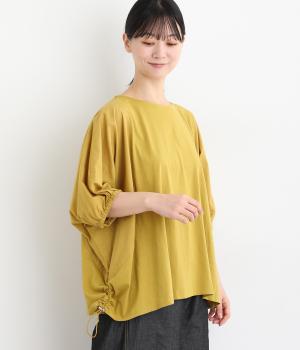 ソフトポプリンプルオーバー(マスタード-ONESIZE)