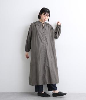 ストライプドビースキッパーワンピース(スミクロ-ONESIZE)