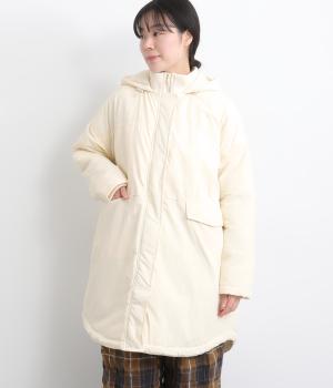 リブ×ナイロンモンスターパーカー(キナリ-F)