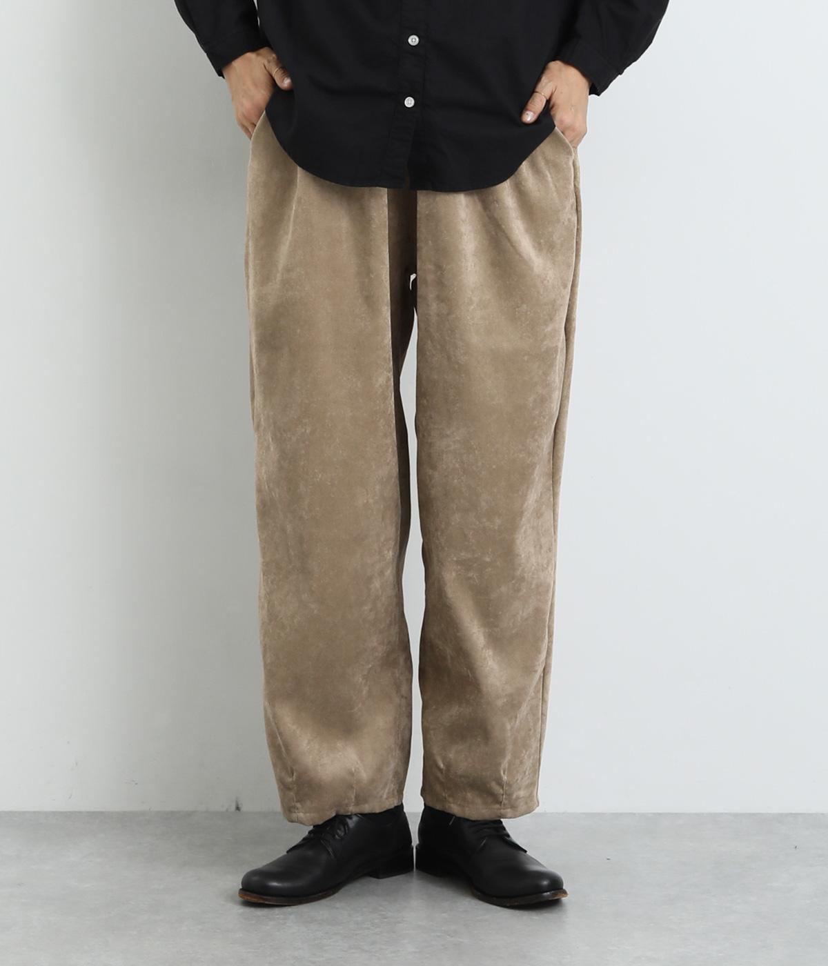 起毛ストレッチサーカスパンツ(モカ-F)