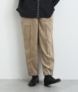 起毛ストレッチジョガーパンツ(モカ-F)