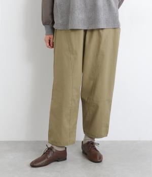 ブラスト加工サーカスパンツ(ベージュ-F)