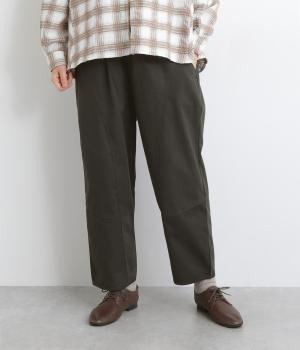 ブラスト加工サーカスパンツ(チャコール-F)