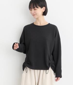 ポコポコボーダードロストプルオーバー(ブラック-F)