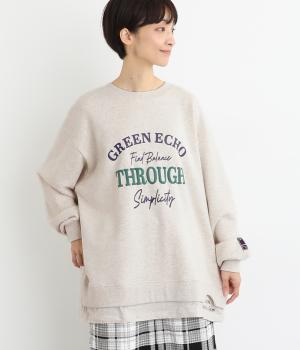 ヘビーウェイトロゴプルオーバー(オートミール-F)