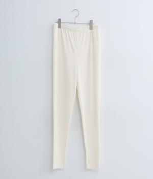 テレコカットソー　サイドスリットレギンス(オフホワイト-F)