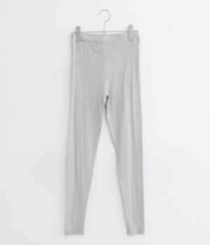 麻混天竺　レギンス(杢グレー-F)