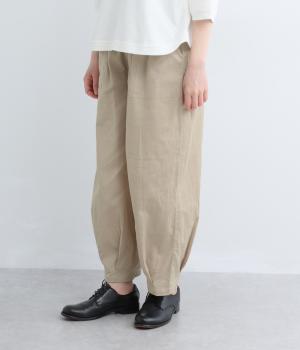 コットンフラックスバルーンパンツ(キナリ-F)