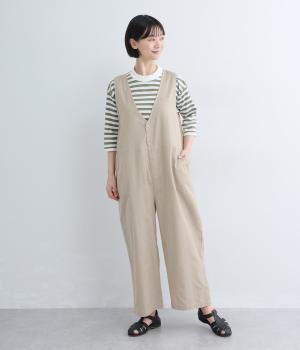 コットンフラックスオーバーオール