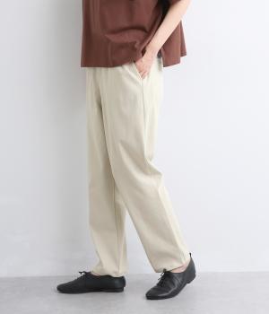 マルチストレッチテーパードパンツ(アイボリー-F)