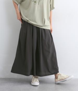 メッシュガウチョパンツ(チャコール-F)